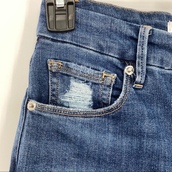 Good American NWT Good Legs Extreme Stiletto Blue Stretch Denim Jeans 0 25 New - Picture 6 of 12